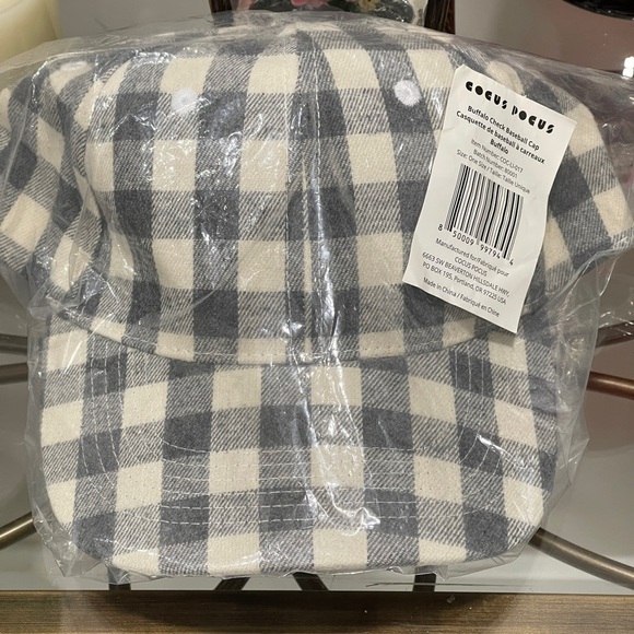 Cocus Pocus Buffalo Checkered Baseball Cap - Picture 6 of 10